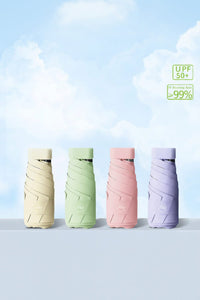 Purple Pocket Size UV Umbrellas
