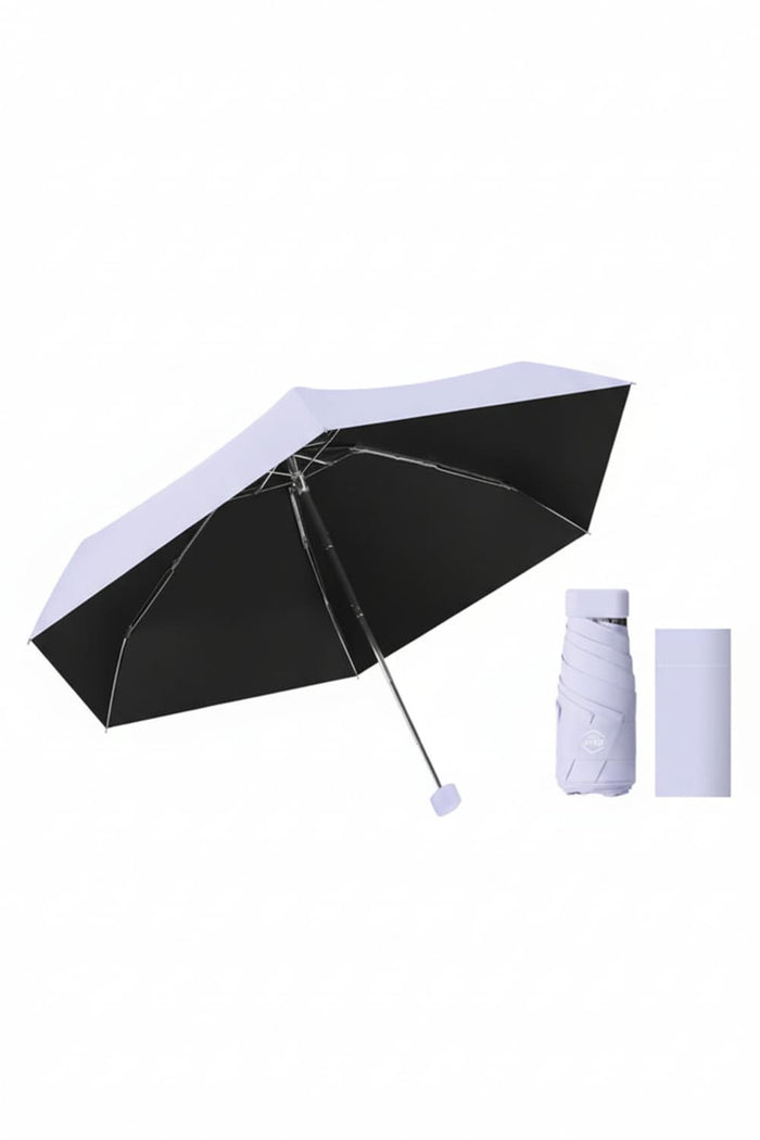 Purple Pocket Size UV Umbrella