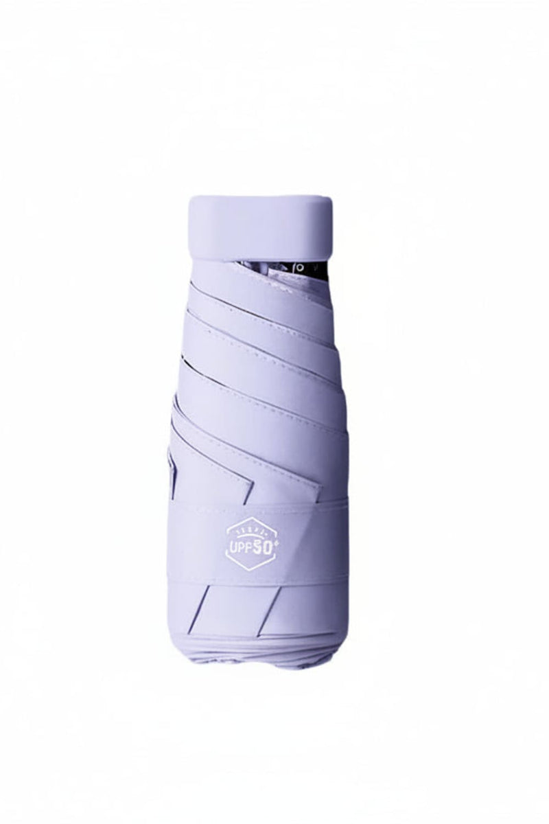 Purple Pocket Size UV Umbrella UPF 50+