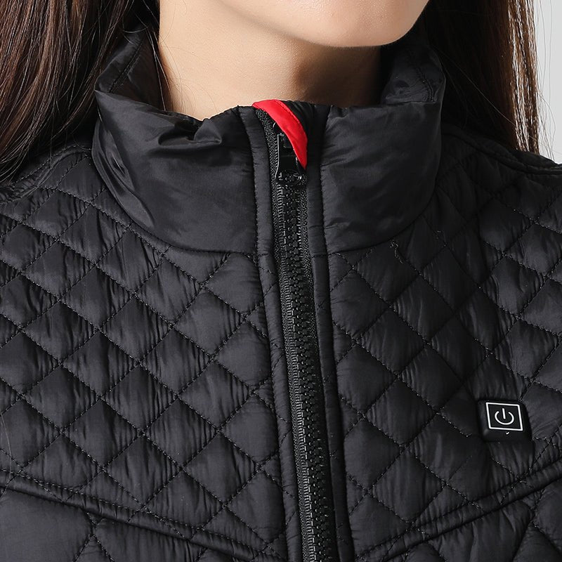 Quilted Heated Vest - Sun Protection Clothing