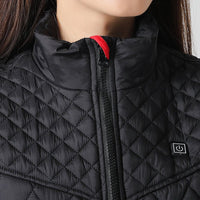 Quilted Heated Vest - Sun Protection Clothing