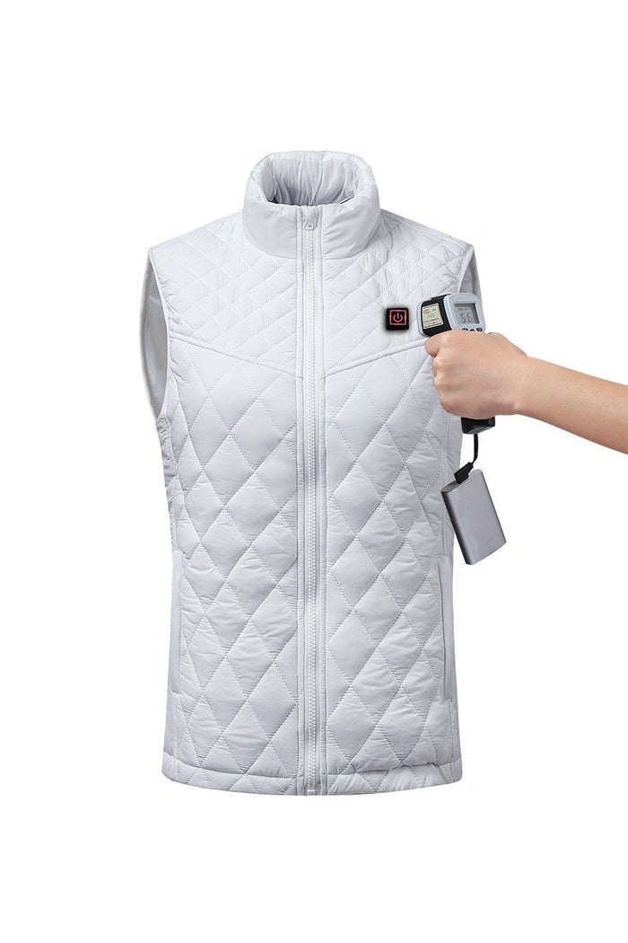 Quilted Heated Vest - Sun Protection Clothing