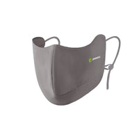 Gray Raw Yarn Face Mask UPF 100 by Anniou