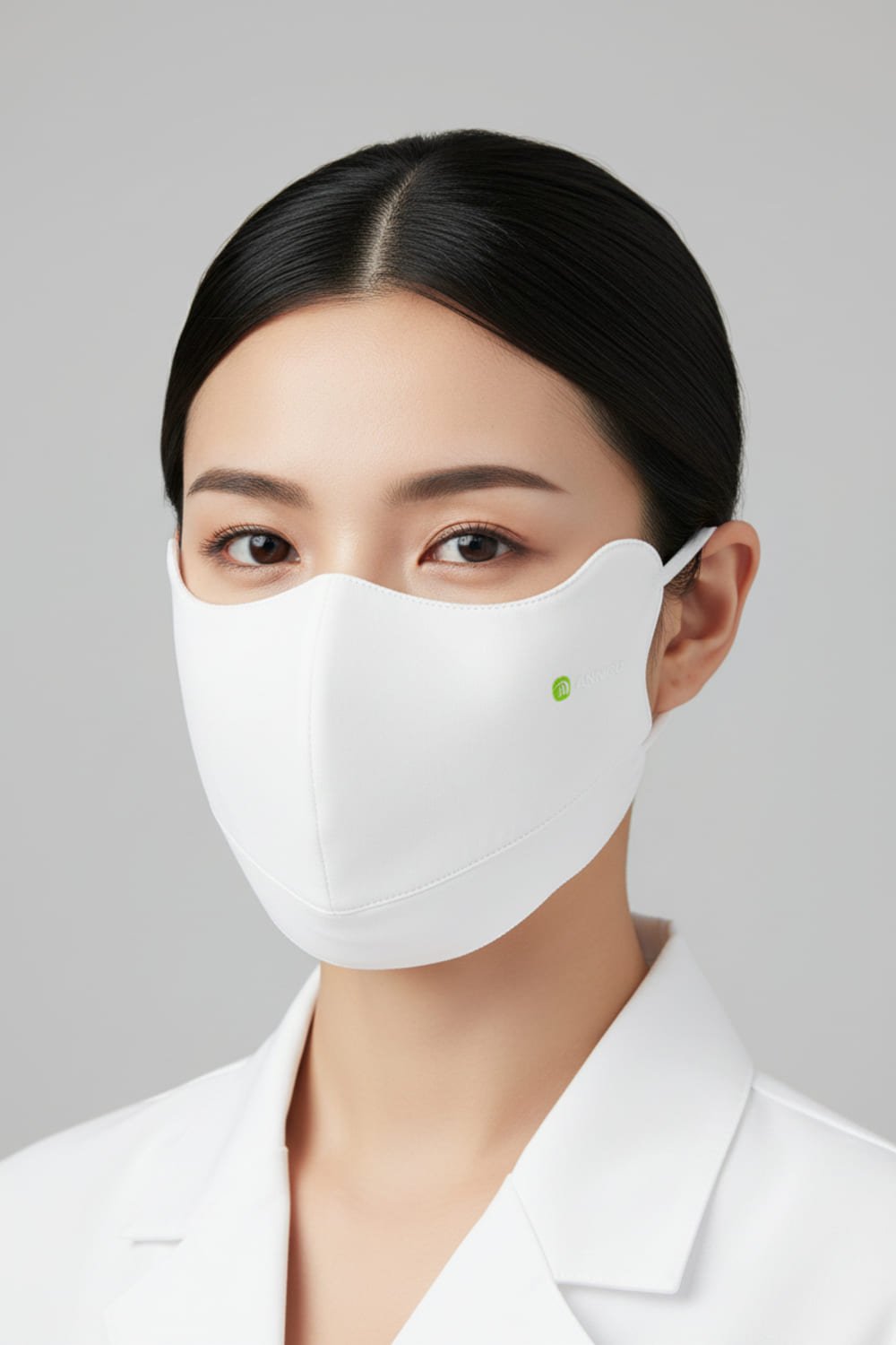 White Face Mask UPF 100