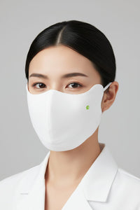 White Face Mask UPF 100