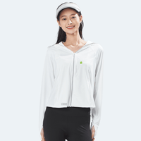 Raw Yarn Hooded Sun Protection Jacket - Sun Protection Clothing