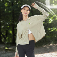 Raw Yarn Hooded Sun Protection Jacket - Sun Protection Clothing