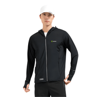 Raw Yarn Ice Silk Hooded Sun Protection Jacket - Sun Protection Clothing