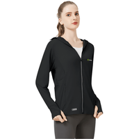 Raw Yarn Ice Silk Hooded Sun Protection Jacket - Sun Protection Clothing