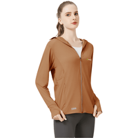 Raw Yarn Ice Silk Hooded Sun Protection Jacket - Sun Protection Clothing