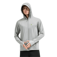 Raw Yarn Ice Silk Hooded Sun Protection Jacket - Sun Protection Clothing