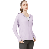 Raw Yarn Ice Silk Hooded Sun Protection Jacket - Sun Protection Clothing
