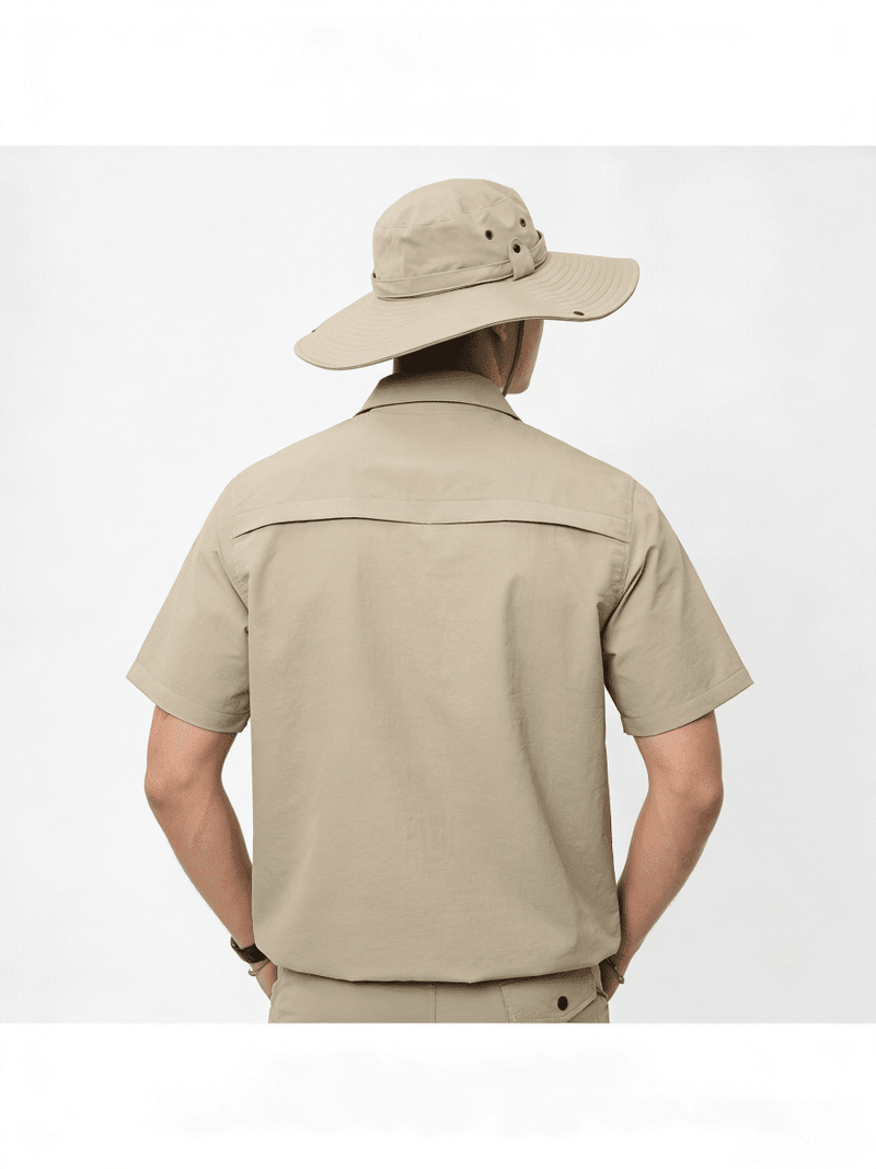 rear Wide Brim Sun Hat UPF 50+