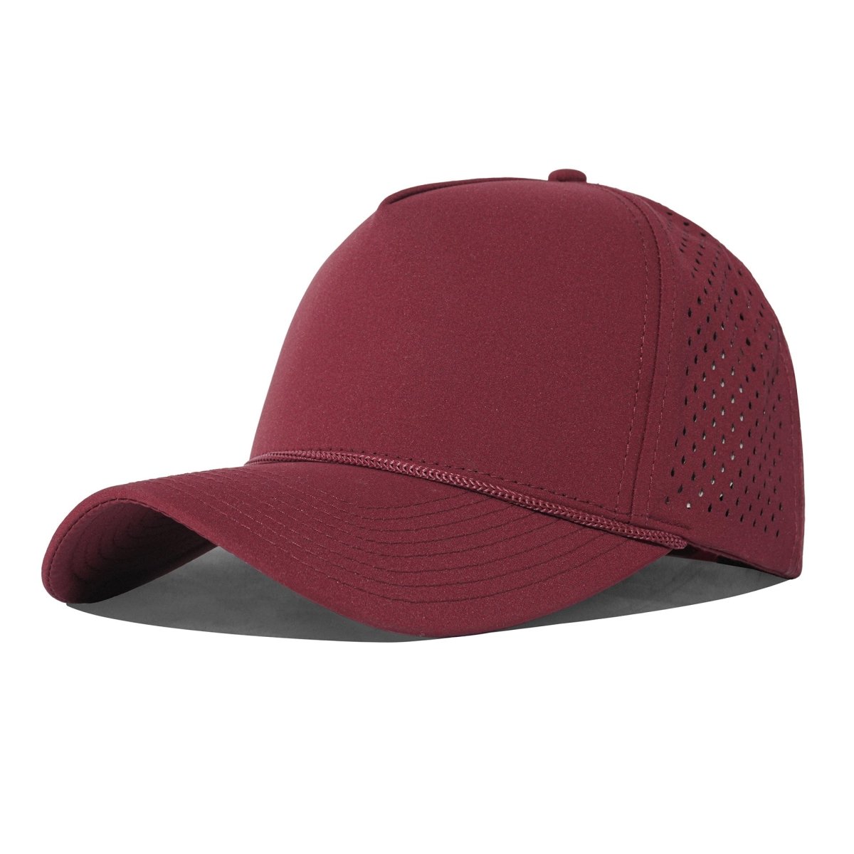 Red 5 Panel Baseball Cap UPF 50+