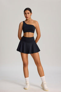 Shock - proof One Shoulder Sports Bra - Sun Protection Clothing