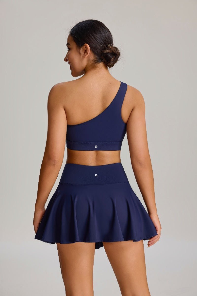 Shock - proof One Shoulder Sports Bra - Sun Protection Clothing