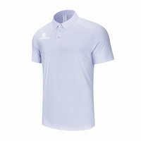 Men's Light Purple Short Sleeve Polo Shirt UPF 100