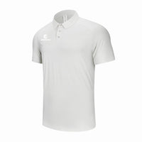 Mens Gray Short Sleeve Polo Shirt UPF 100