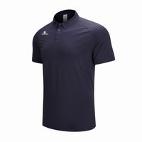 Men's Navy Blue Short Sleeve Polo Shirt UPF 100