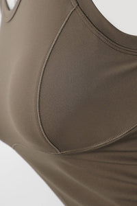 Side Ruched Sports Tank