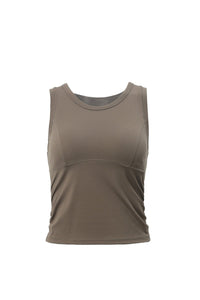 Side Ruched Sports Tank