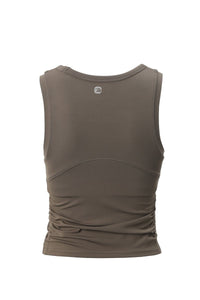 Side Ruched Sports Tank