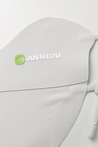Anniou Light Gray Silk Cooling UV Protection Face Mask