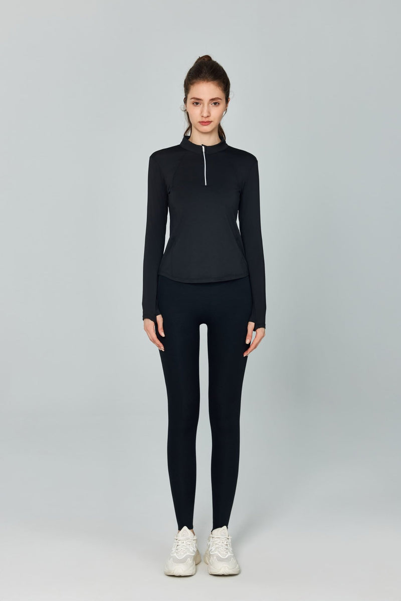 Slim Fit Yoga Quarter Zip Top UPF 50+ - Sun Protection Clothing