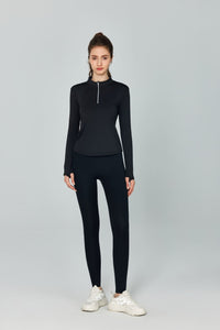 Slim Fit Yoga Quarter Zip Top UPF 50+ - Sun Protection Clothing