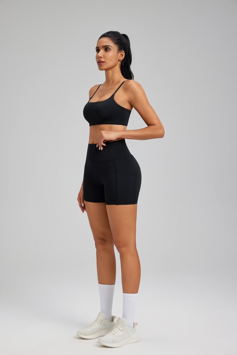 Spaghetti Strap Yoga Bra - Sun Protection Clothing