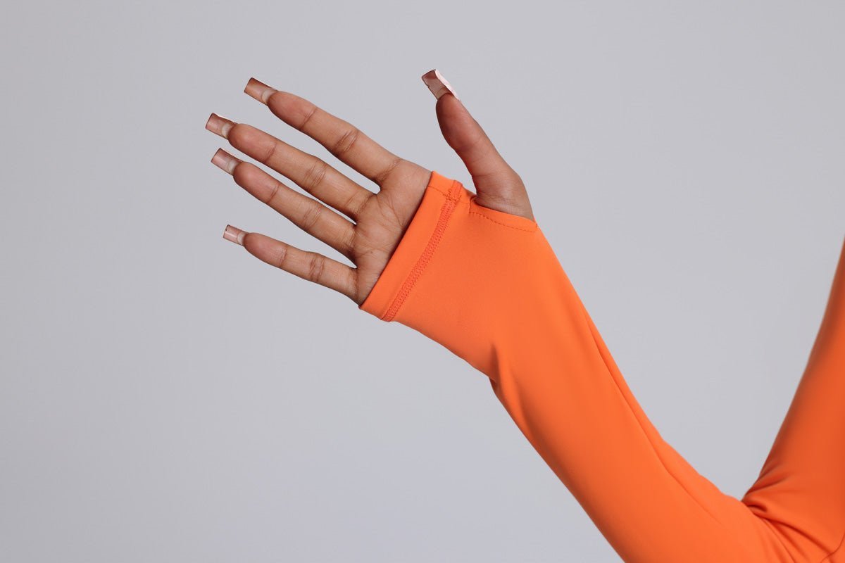 thumbhole yoga sleeve