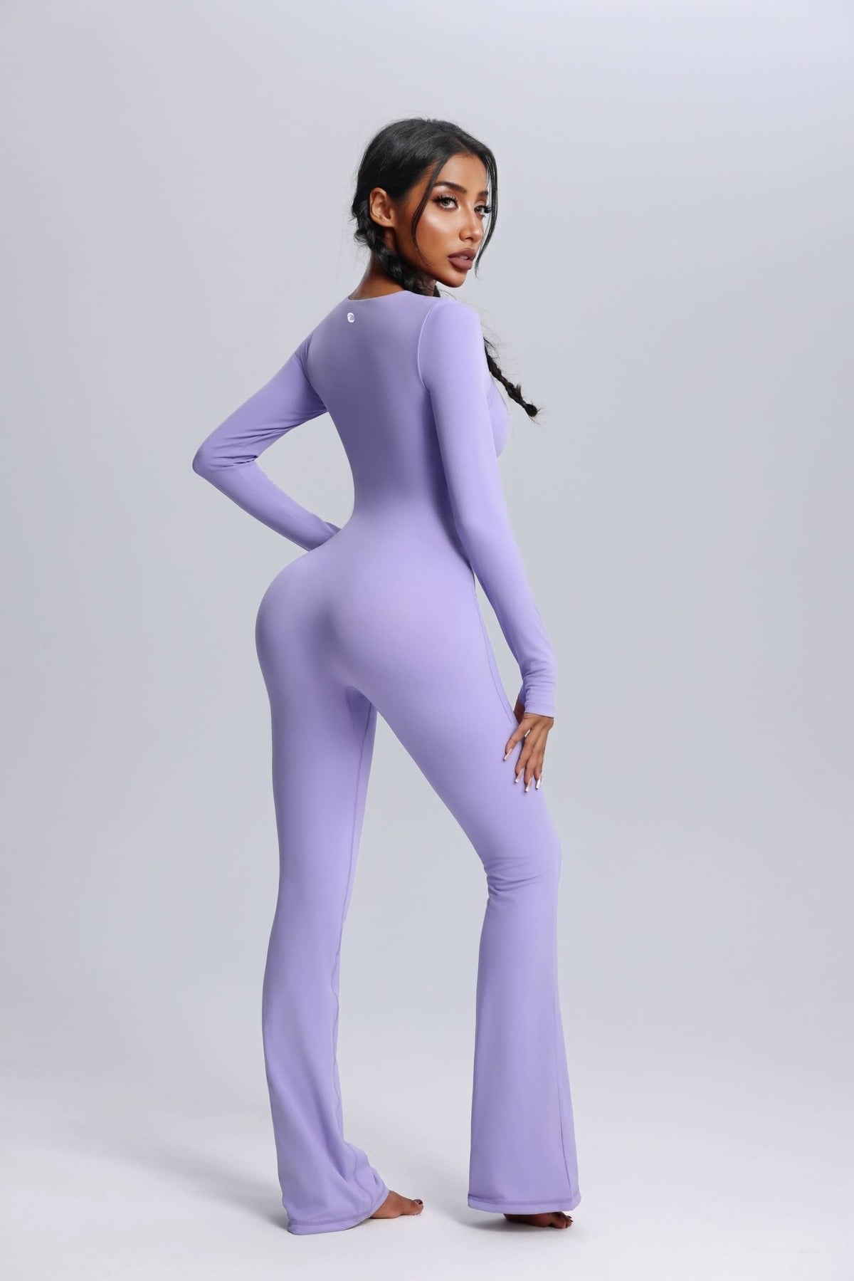Women's UPF 50+ lavender jumpsuit