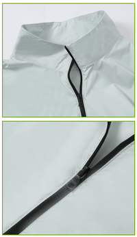 Stand Collar UV Protection Windbreaker - Sun Protection Clothing