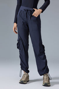 Navy Sun Protection Cargo Pants