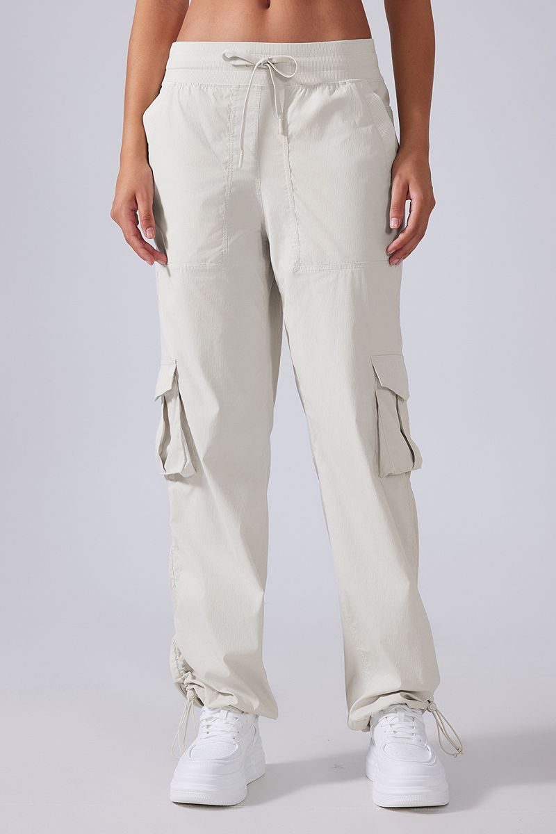 Beige Sun Protection Cargo Pants