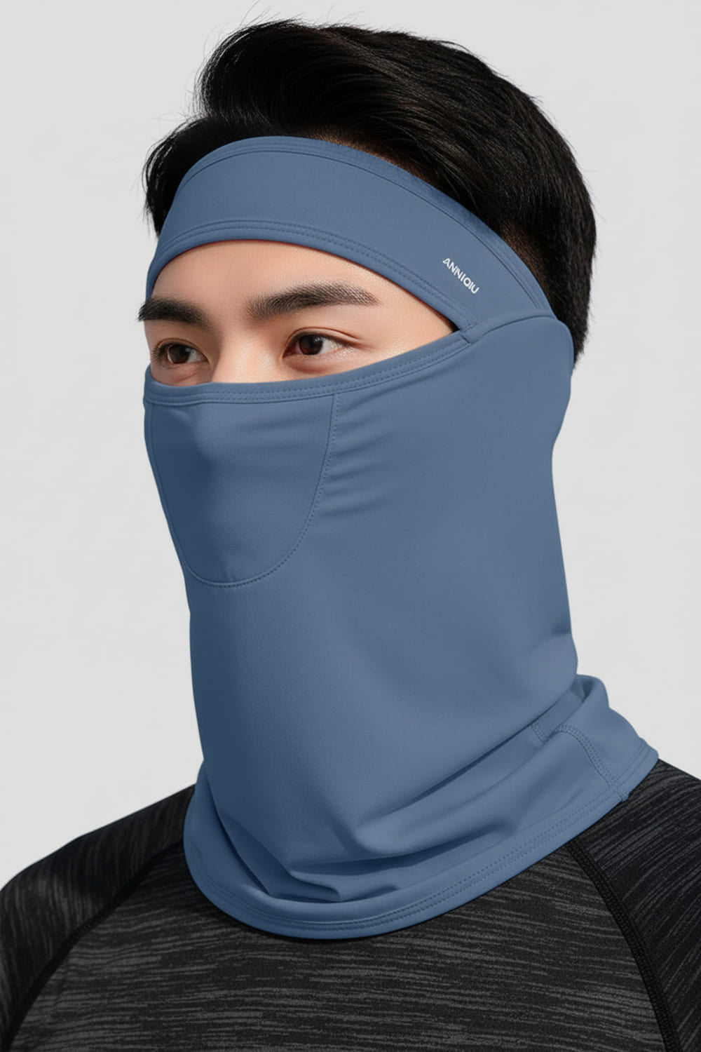 blue Sun Protection Gaiter Face Mask