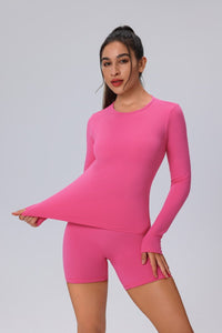 Sun Protection Long Sleeve Yoga Top