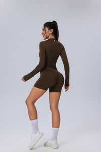 Sun Protection Long Sleeve Yoga Top