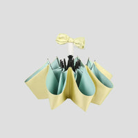 yellow and green Sun Protective Bow Umbrella