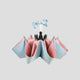pink and light blue Sun Protective Bow Umbrella