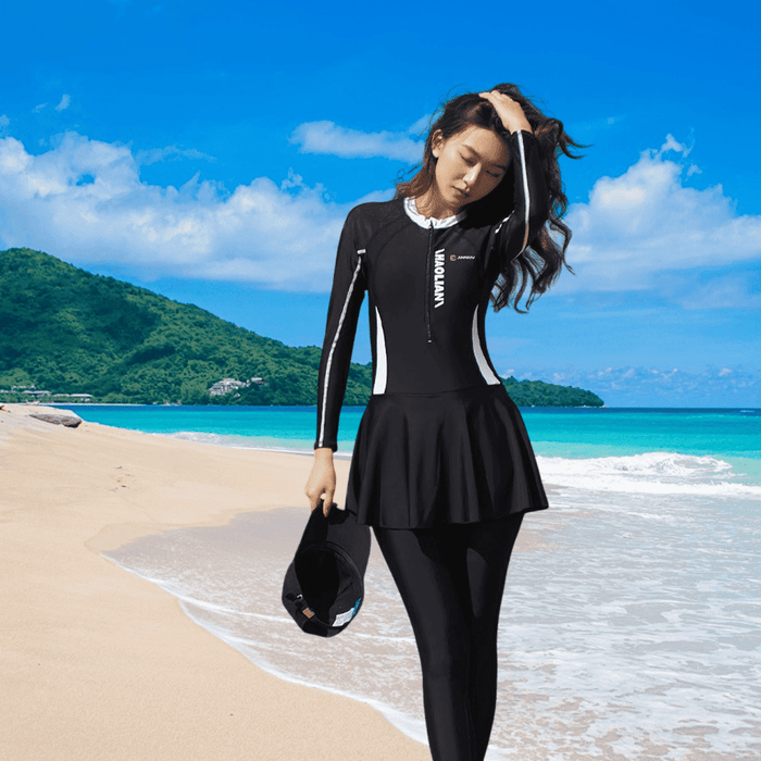 Sun Protective Skirted Rash Guard - Sun Protection Clothing