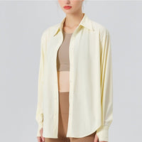 Light Yellow Sun Protective UPF 50+ Sun Shirt