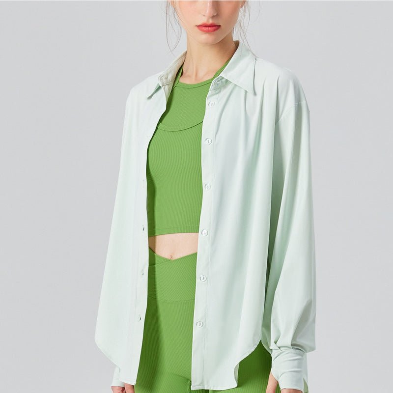 Fresh Green Sun Protective UPF 50+ Sun Shirt