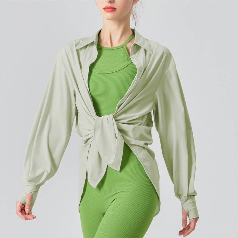 Light Green Sun Protective UPF 50+ Sun Shirt