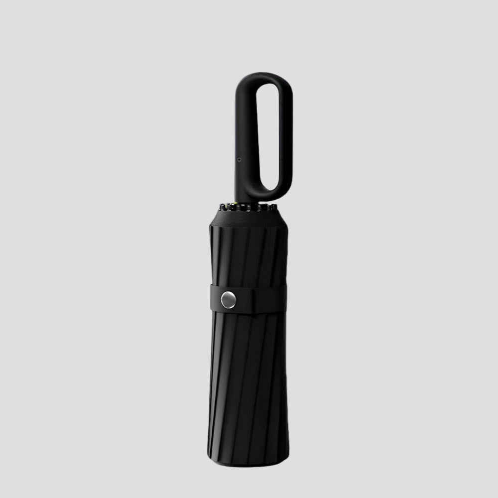 sun protection UPF 50+ Storm Proof Umbrella in Black