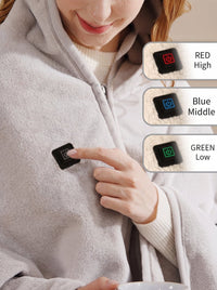 3 Temperature Settings Heated Shawl