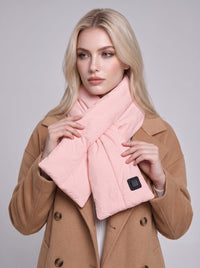 #Pink Unisex Thermal Heated Scarf