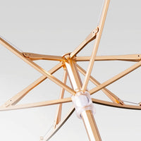 Light Pink Titanium Silver UV Umbrella UPF50+ gold frame