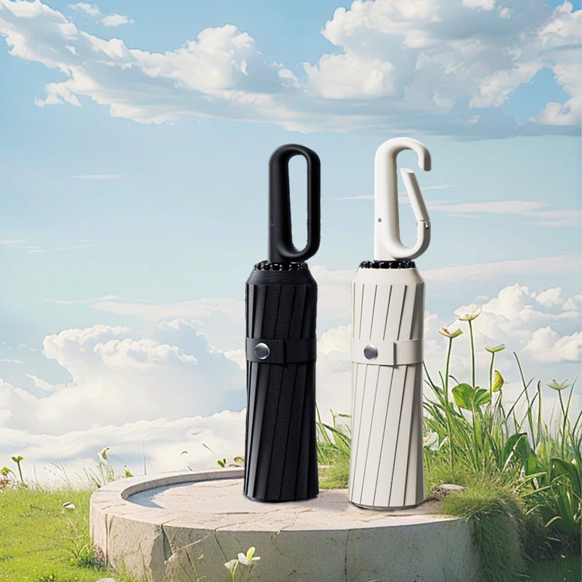 Typhoon Resistant Umbrella UPF 50+ - Sun Protection Clothing