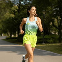 Blue Green Marathon Vest